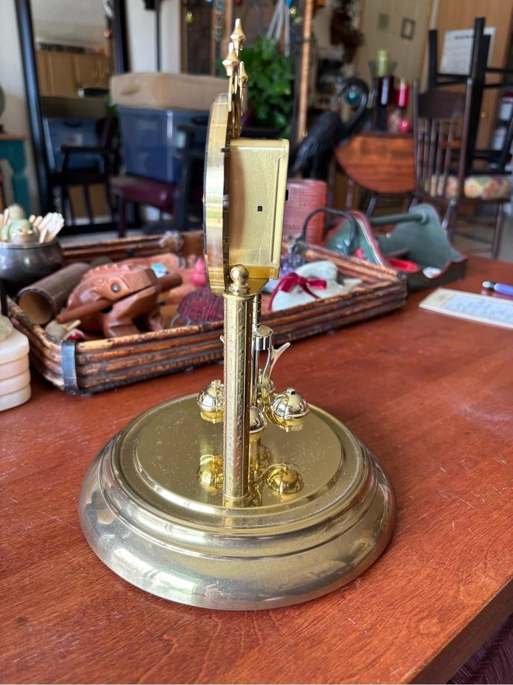 Vintage Junghans Anniversary Mantel Clock